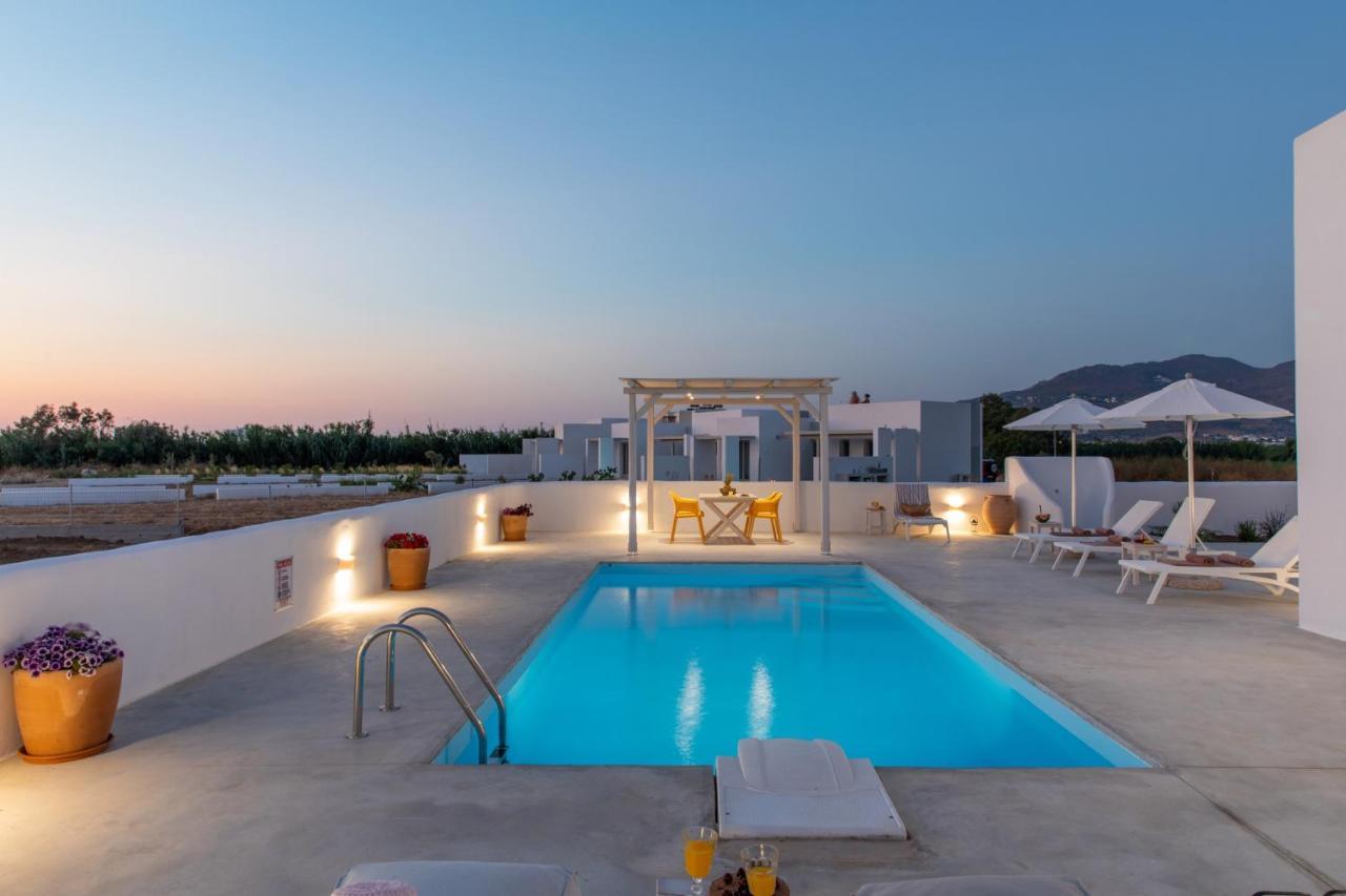 Naxian Lounge Villas Naxos City Exterior foto